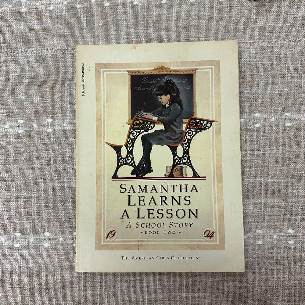Samantha Learns A Lesson A School Story Book Two Pleasant Company American Girl
